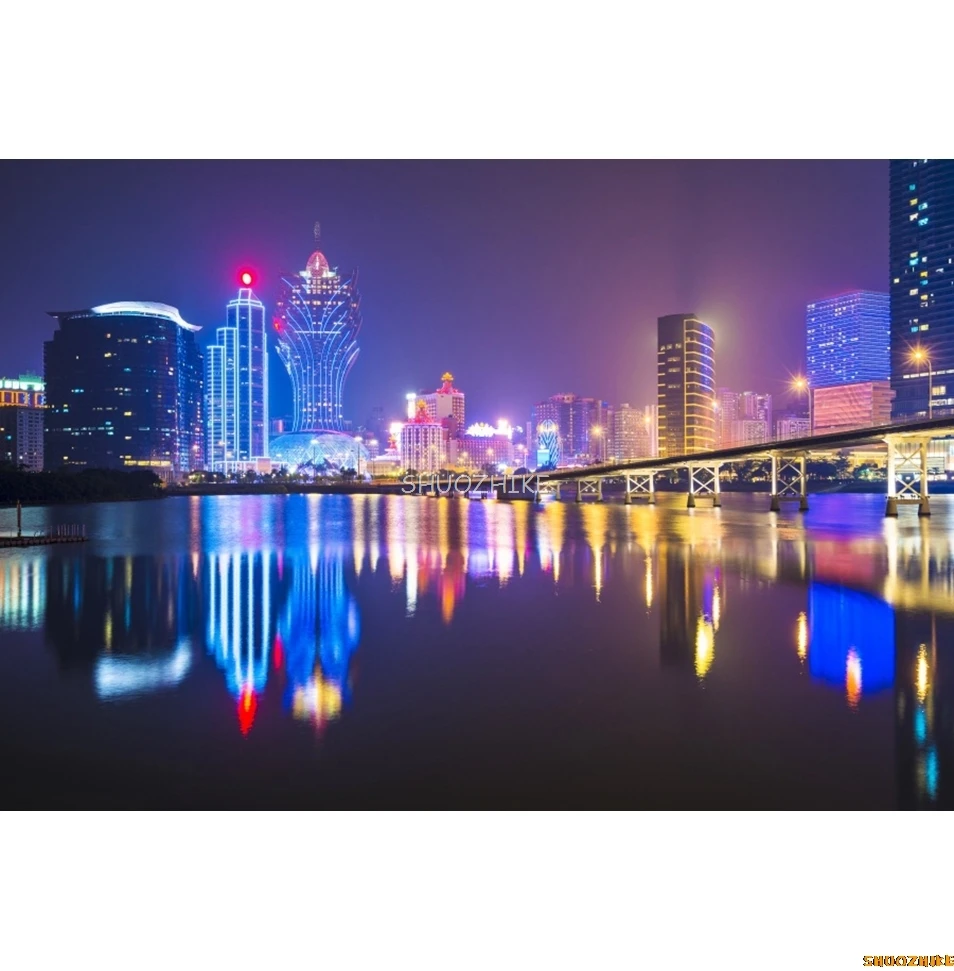 مباني المدينة الحديثة خلفية الفن العمارة للأطفال الكبار السفر صورة التصوير خلفية ديكور راية صور استوديو الدعامة