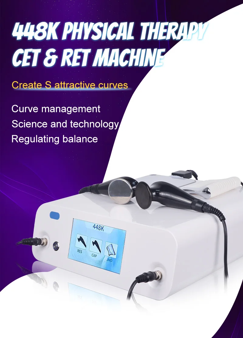 Spain Indiba Tecar 448k RET CET RF Relieve Machine Indiba Physical Therapy Machine Fat Burning Weight Loss