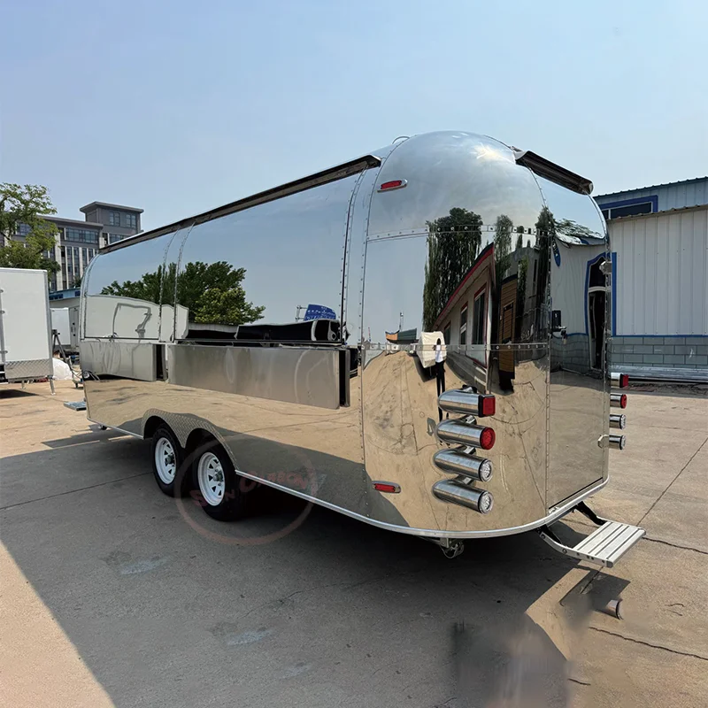 

Outdoor Food Trailer Fashionable Aesthetic Portable And Practical Design for Street Food Catering