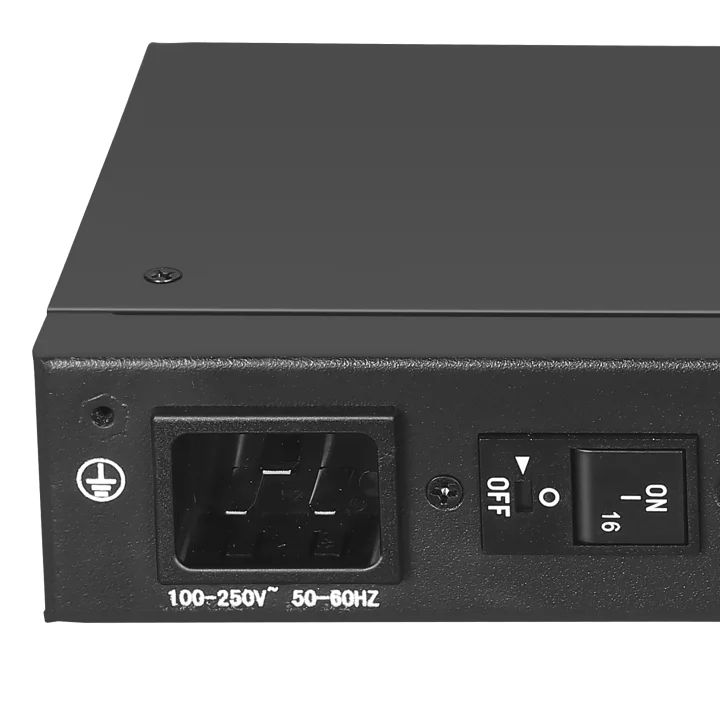 PDU قياس متقدم مع المراقبة | 19 بوصة SNMP/Telnet/SSH | 10A قفل C13 | الويب المدارة لرف الخادم ومركز البيانات #1