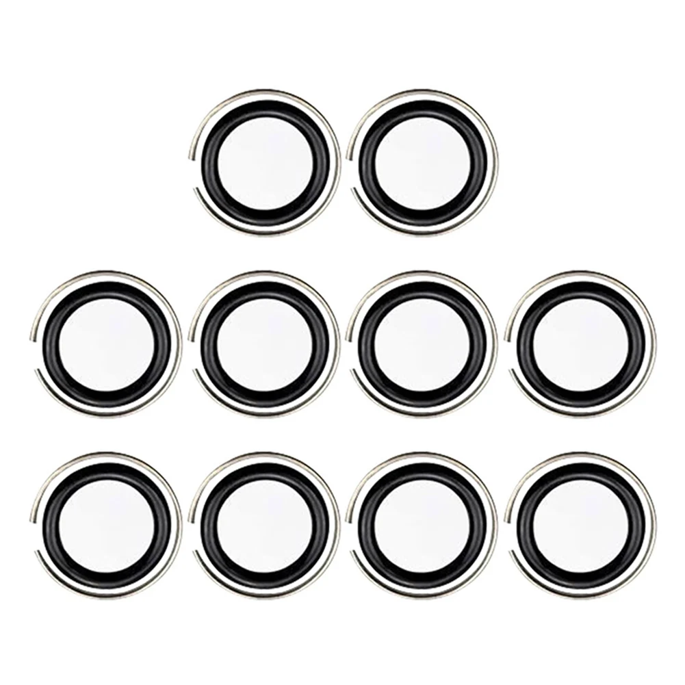 10pcs 1/2inch Retaining Clip With O-rings For Impact Wrench Snap Anti Detachment For 1/2inch Driver Wrench