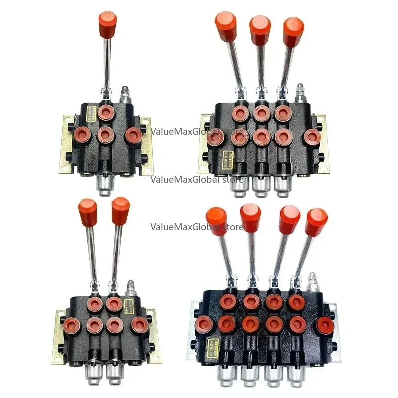ZS-118 series manual reversing multi-channel hydraulic directional control valve solenoid valve
