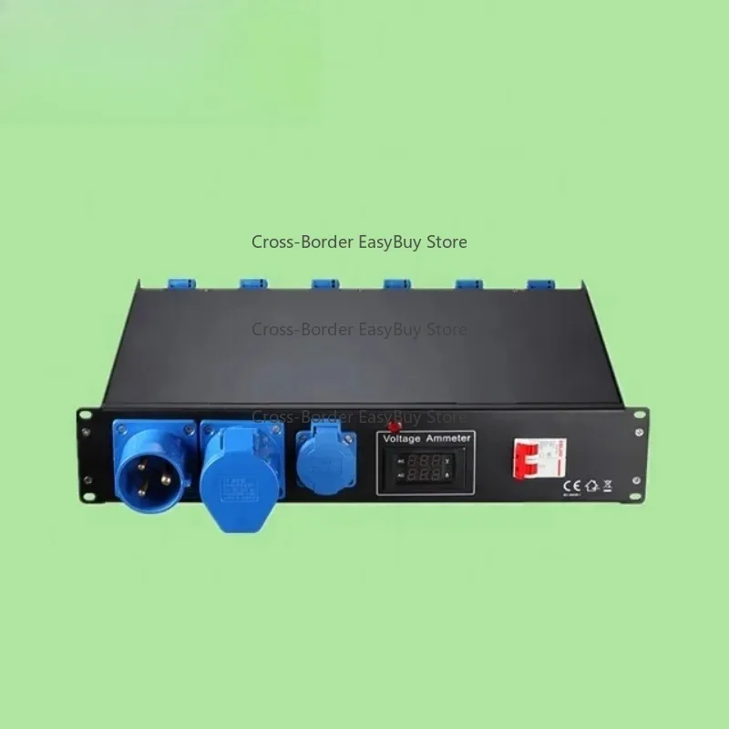 Professional Stage Lighting Power Distributor - 16A CEE Box with DMX Compatibility