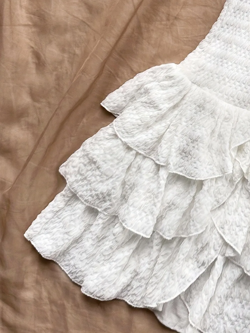 Süßes Minikleid für Damen, Neckholder, Gingham-Schleife, Knopfleiste vorne, Spitze, Rüschensaum, schmale Passform, einfarbig, Schleife, Lolita, Picknick, Sommer-Outfit – Detail 8