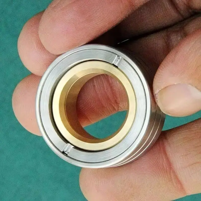 Mechanic's Ring Stainless Steel Fingertip Gyroscope Stress Resistance Technology EDC Gyroscope Adult and Children's Metal Toy