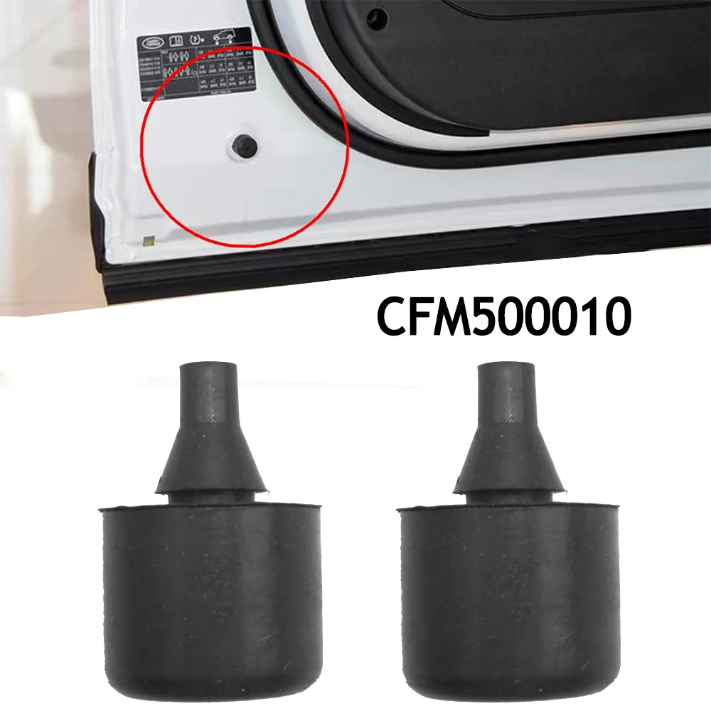 

2pcs Rubber Door Bump Stop For 2005-2014 Land Rover LR2 LR3 LR4 Freelander Discovery Range Rover Sport Accessories #CFM500010