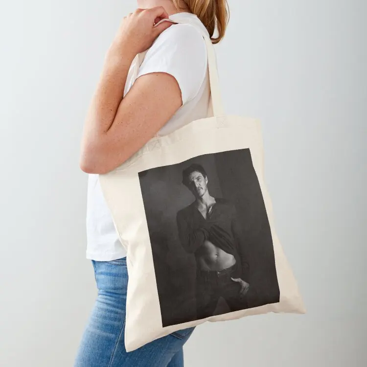 

Pedro Pascal - BW I Tote Bag tote bag Women's shopping bag canvas bags Woman shopper