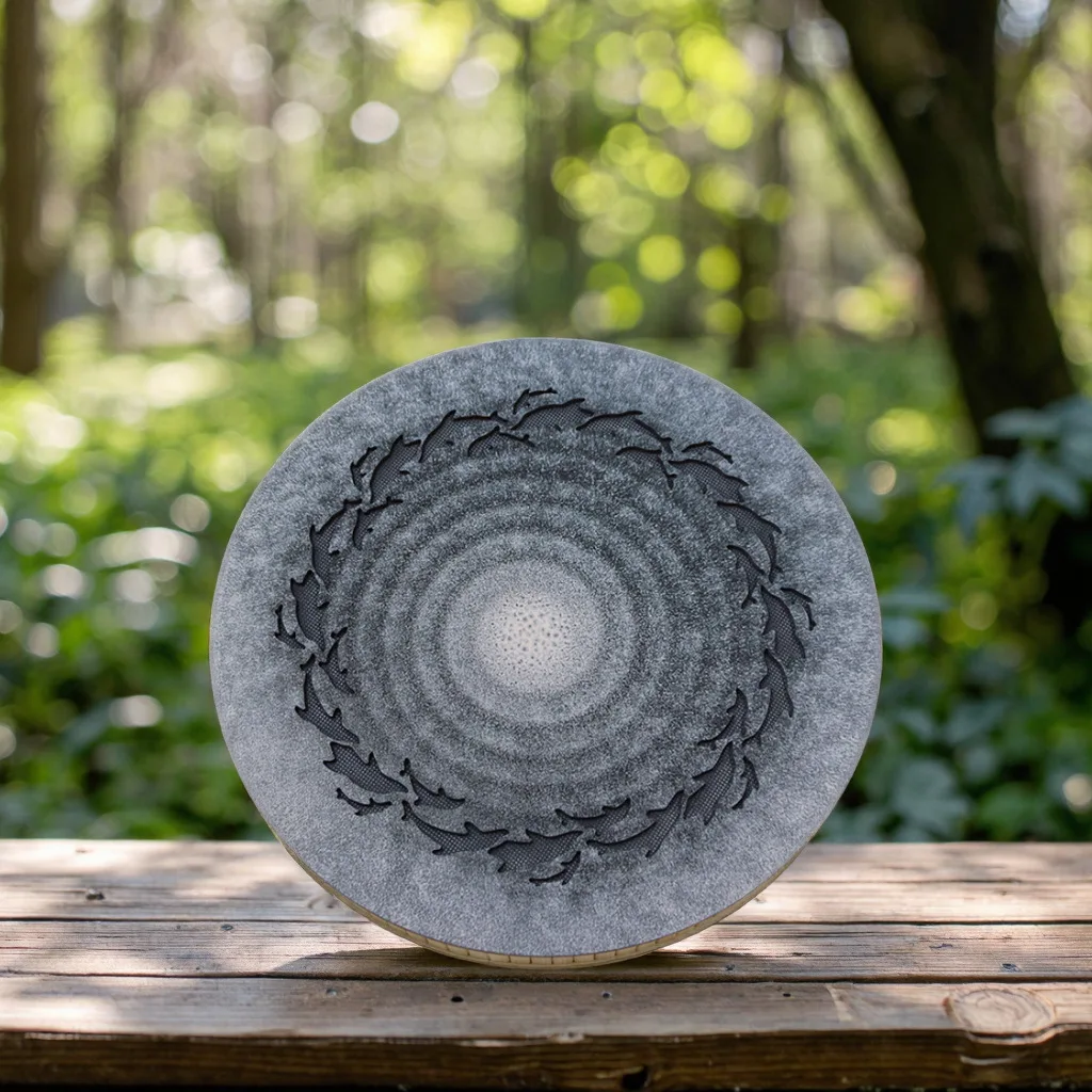 Sound 100% Handmade Stream Drum Sound Healing and Meditation Percussion Instrument