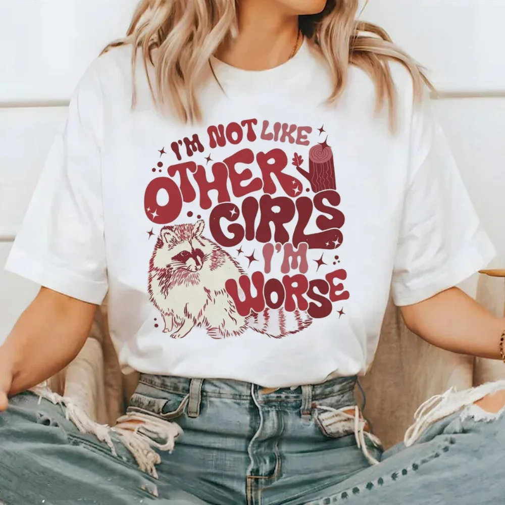 

Cute Style Clothing Christmas Cat Short Sleeved Top Fashionable Women's Printed New Year's Happy Printed Pattern Casual Style T-