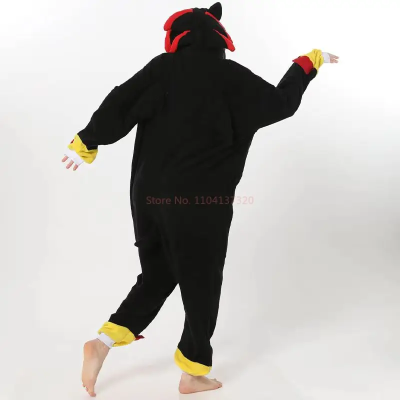 Spot Anime Cartoon Pijama Onesies Pigiama Peluche Inverno Flanella Per Adulti Bambini Pigiama Degli Indumenti Da Notte Accappatoio Cosplay Pigiama di Coppia