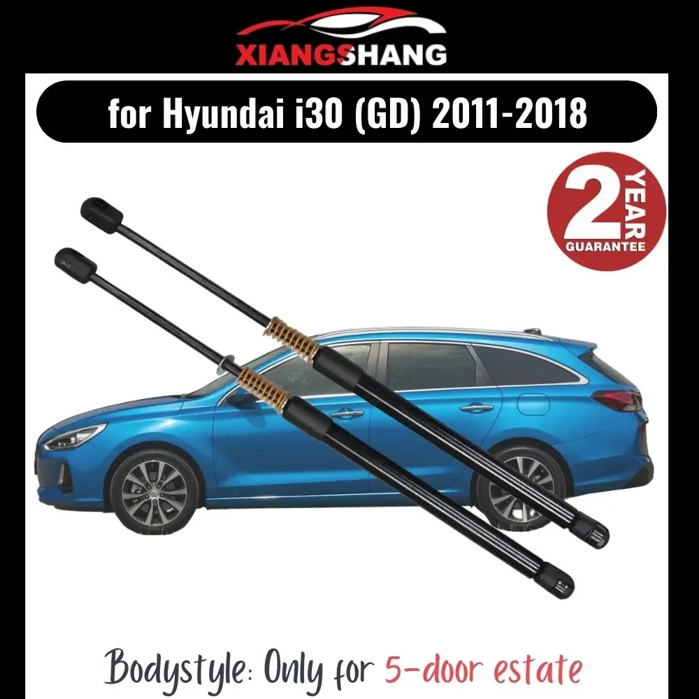 

2pcs Rear Tailgate Damper for Hyundai i30 Tourer / Estate / Wagon (GD) 2011-2018 WITH SPRING Trunk Boot Gas Charged Gas Struts