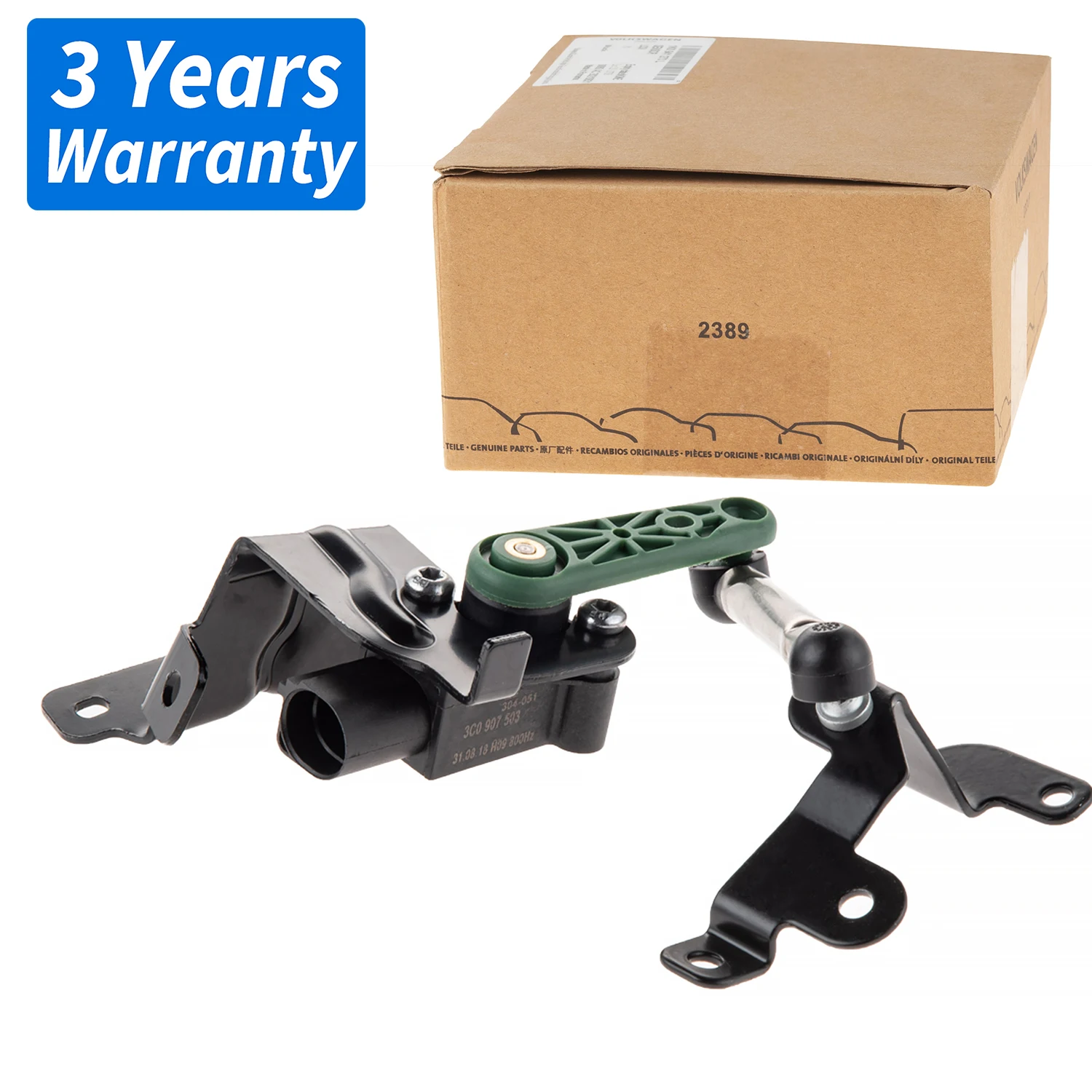 Czujnik poziomu tylnego reflektora 3C 0941307 A Dla AUDI Q3 2011-2018, VW CC B7, Eos, Golf, Passat B6/B7, Scirocco, Tiguan, Touran 2007-2018