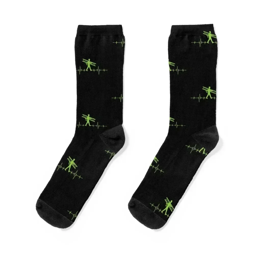 

Chimney Sweeper Gift Chimney Sweep Heartbeat Chimney Sweeper Socks new year man Men's Socks Luxury Women's
