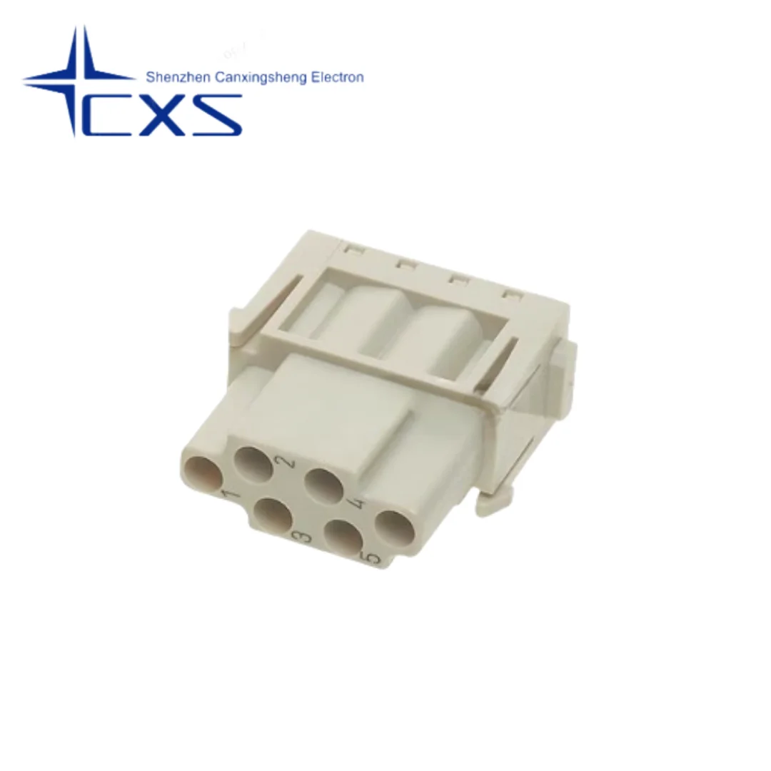 1pcs 09140063101 HARTING Han®16A heavy-duty modular crimp module female insert, 6 contacts