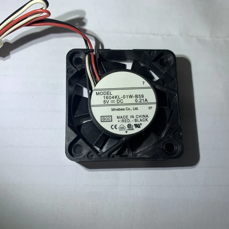 1PCS-5PCS 1604KL-01W-B59 Cooling fan  40*40*10MM 5V 0.21A 4CM Small DC Brushless Fan For electronic cooling applications