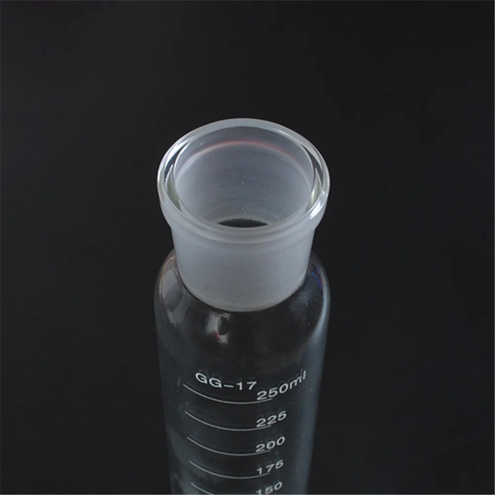 25-250ml Gas Sampling Tube Glinsky Absorber Bottle Apparatus Chemi Lab Glassware