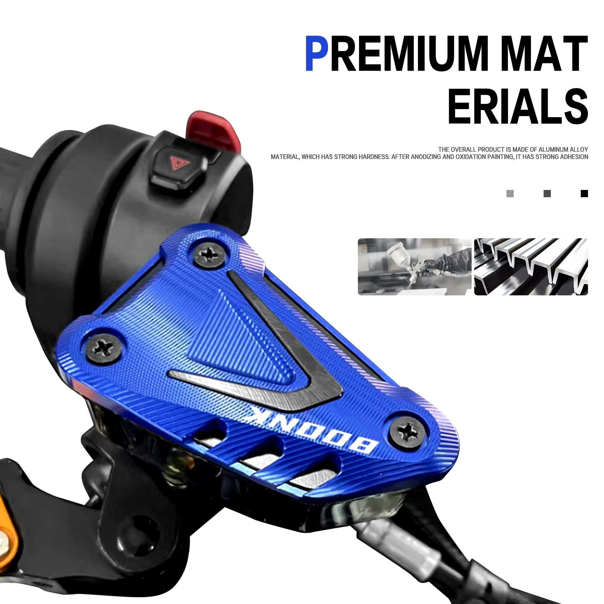 Motorcycle CF800NK CNC Aluminum Front Brake Fluid Tank Cap Reservoir Cover For CFMOTO 800NK 800 NK 2023-2025