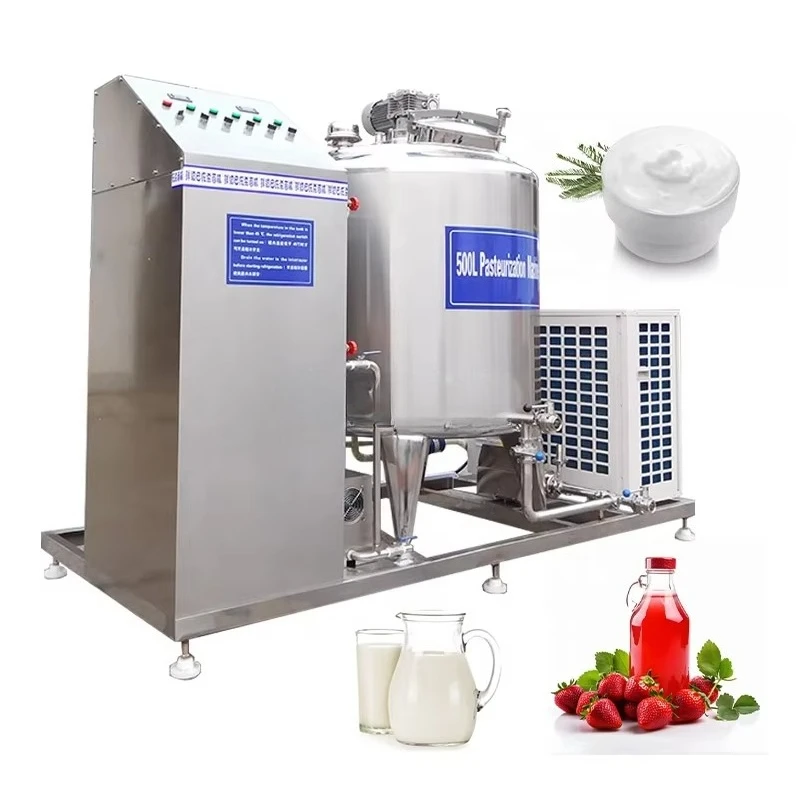 Factory Price Beverage Pasteurization Machine  / Pasteurizer Fruit Juice / Milk Pasteurizer and Cooling Machine Customized