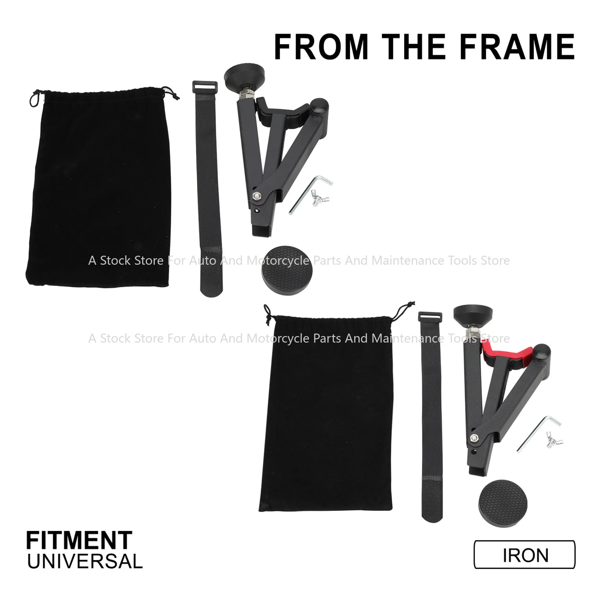 Off-road Heavy Machine Motorcycle Lifting Frame Foldable Rear Wheel Support  Frame Parking Stationary Maintenance