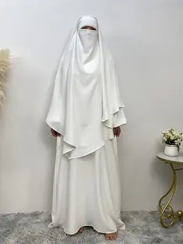 Siskakia 杜拜土耳其頭巾純色穆斯林女式 Khimar 披肩馬來西亞披肩圍巾摩洛哥頭巾 15 色開齋節 2023 年 10 最佳銷售 摩洛哥頭巾 - №4