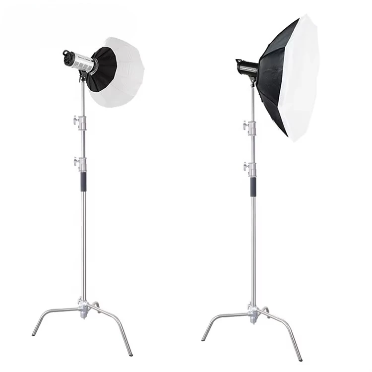 Stand Stainless Steel Professional Photography Fitting Multi-Function Camera C-Stand