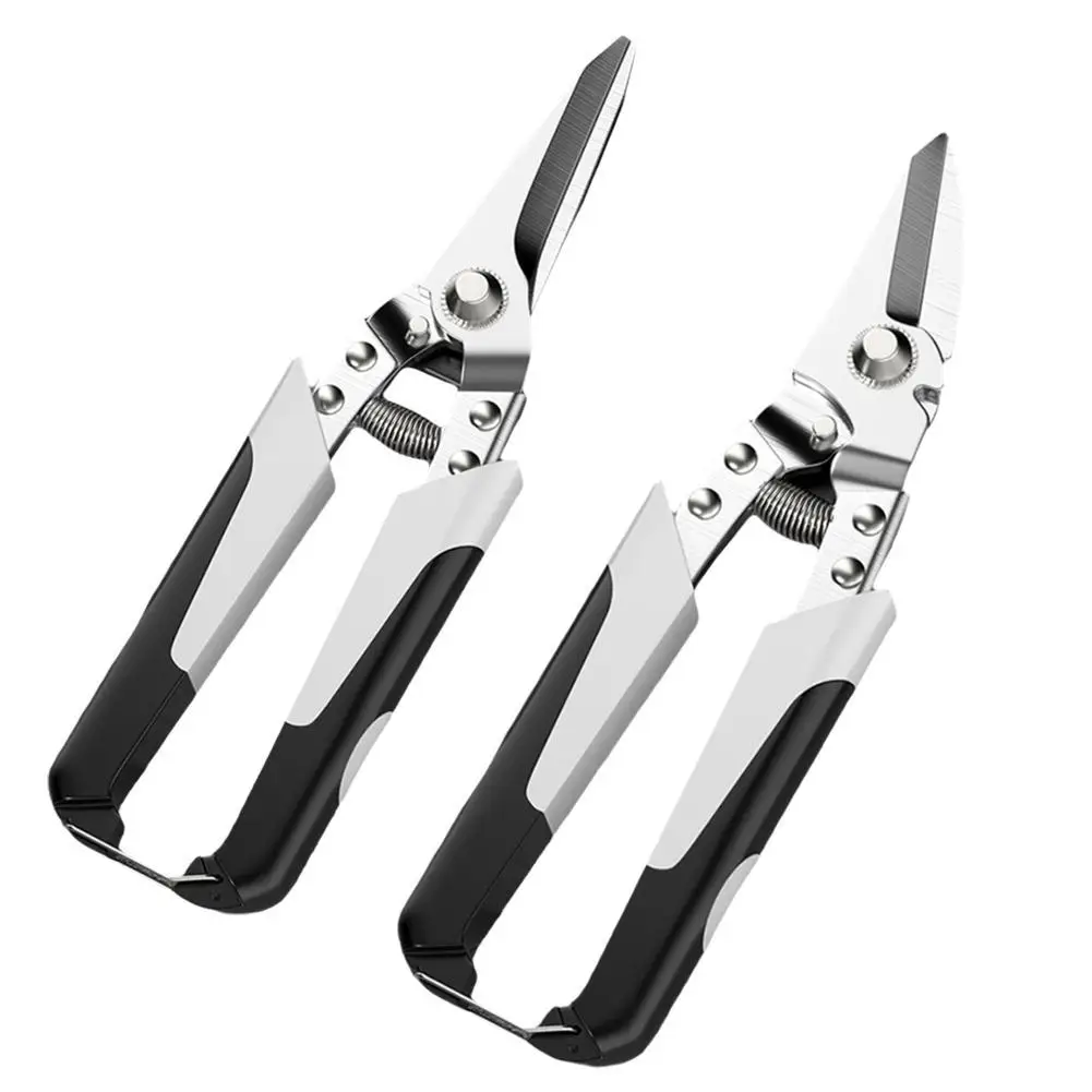 Professional Industrial Shears:Stainless Steel Scissors Tin Snips For Metal Sheet & PVC Pipe Cutting Hand DIY Tools