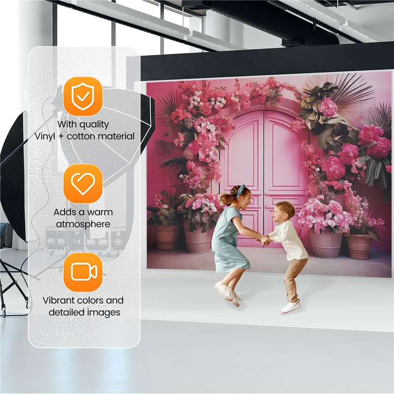 【جديد】210 × 150 سم خلفية للتصوير الفوتوغرافي من القماش للبث المباشر دعائم التصوير الفوتوغرافي للصور العائلية، ديكور استوديو الصور E
