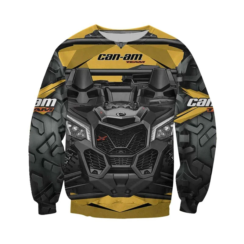 Nieuwe Mode Hoodie Kan Am Off Road 3D Volledig Gedrukt Herfst Zip Hoodie Unisex Harajuku Casual Straat Sweatshirt Sportkleding HY045