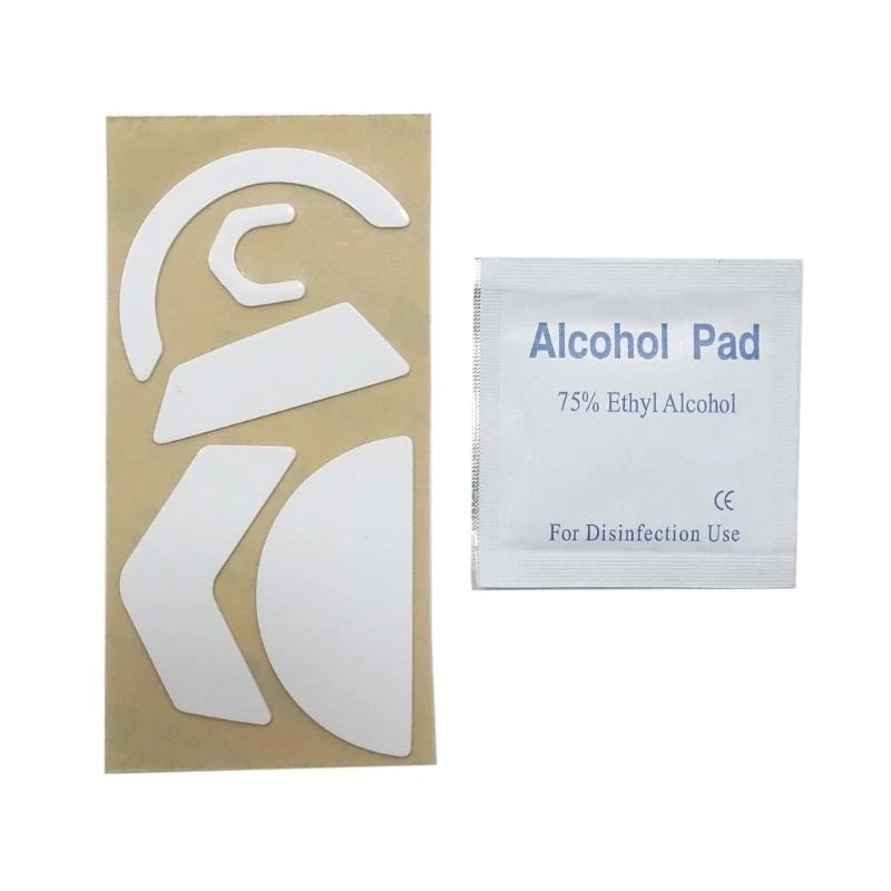 1Pack 0.6mm Professional Mouse Skates Stickers Mouse Feet Pad Glides Rounded Curve Edge Replacement for G502X Wired