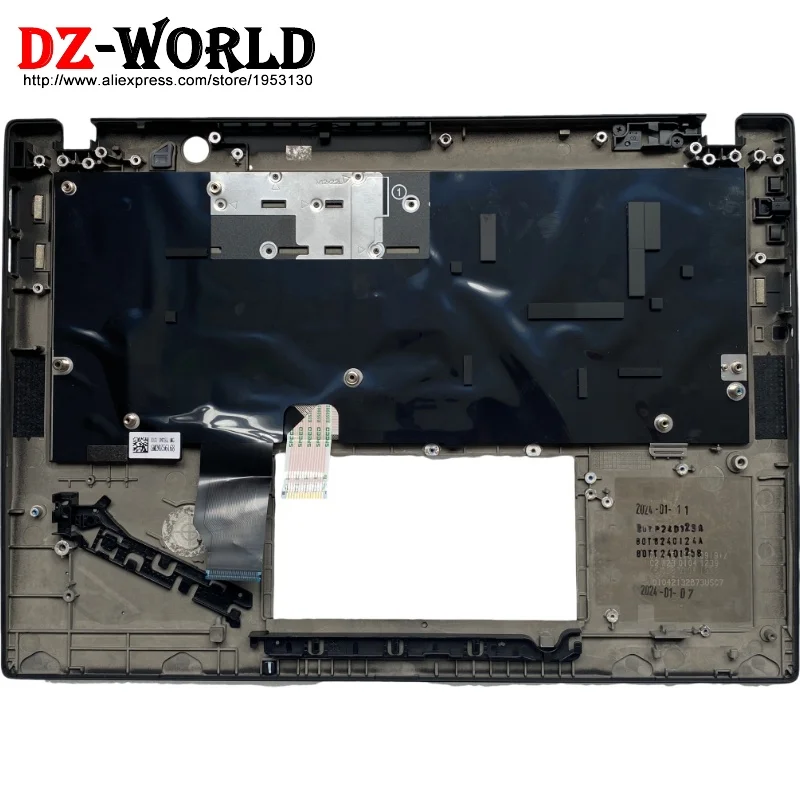 For Lenovo Thinkpad X13 Gen 4 G4 Keyboard Upper Case Palmrest Shell Cover Black 5M11H88982