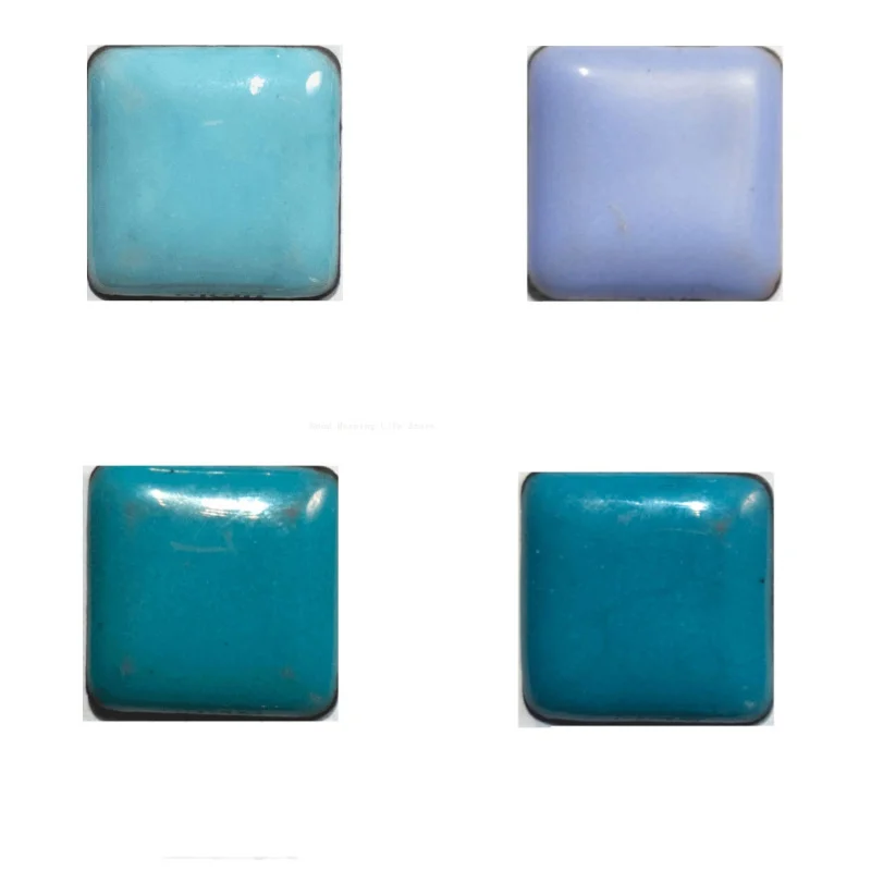 Cloisonne Coloring Colorful Glaze Powder DIY Copper Opaque Enamel Coloring Ceramics Powder 50-gram Bottle Art Painting Materials