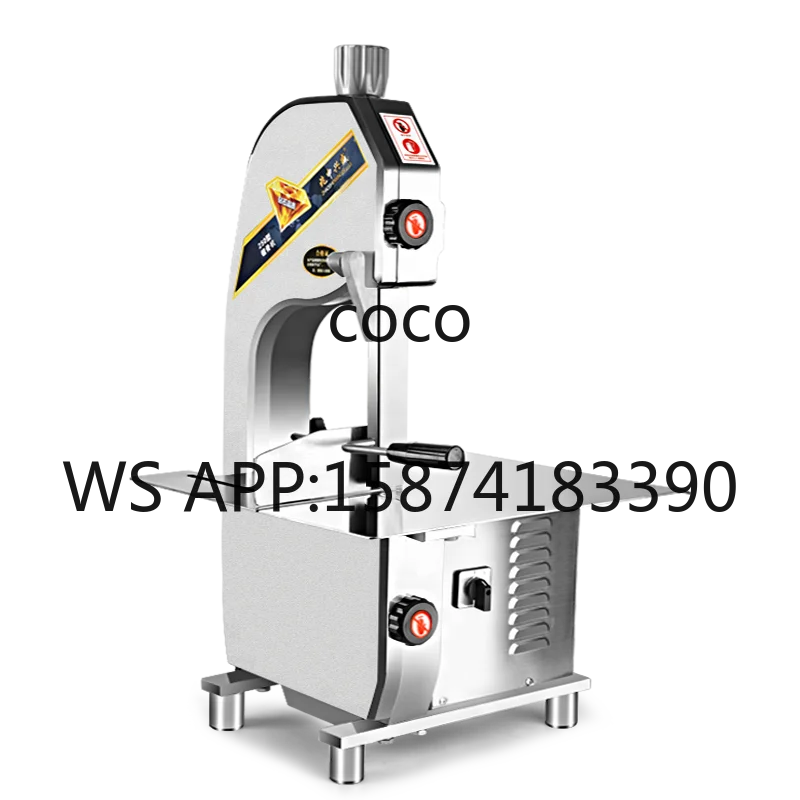 Commercial Electric Chicken Band Saw Machine Small Meat Cutter Bone Saw for Frozen Meat Poultry