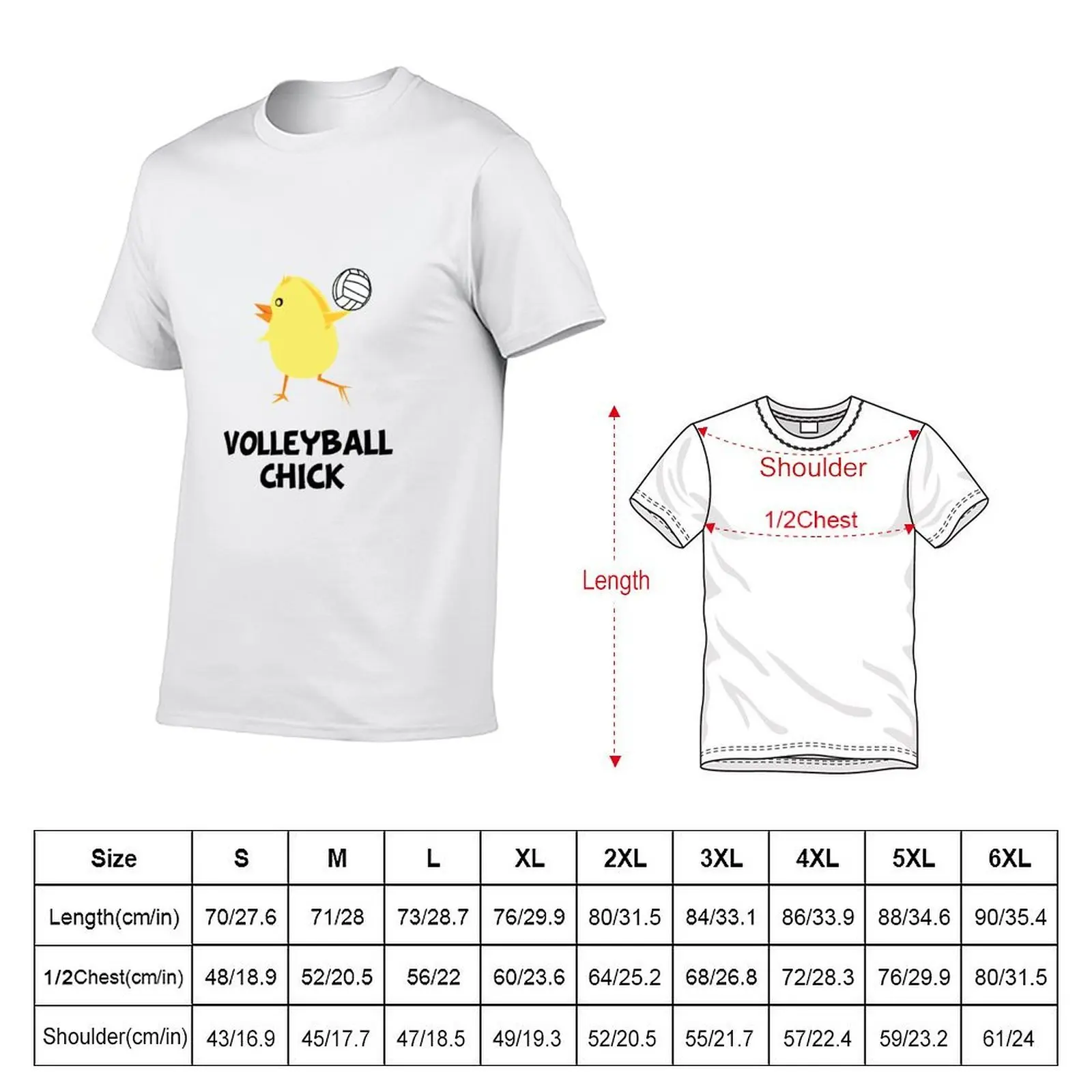 Volleyball Chick T-Shirt cute tops plus size tops shirts men