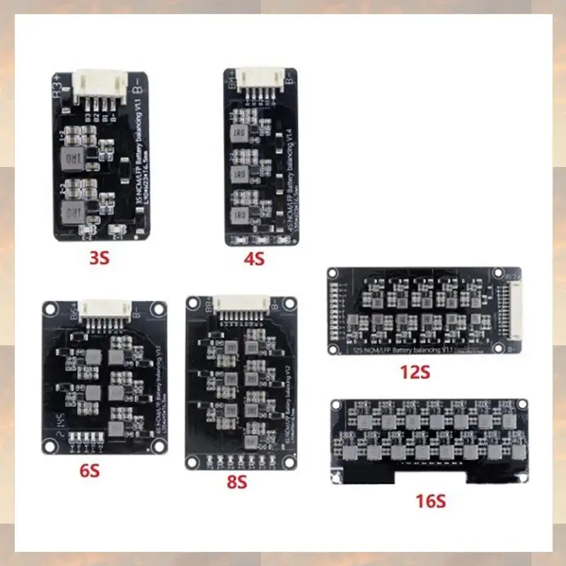L72A-1.2A Balance Li- Lifepo4 Lithium Battery Active Equalizer Balancer Energy Transfer BMS