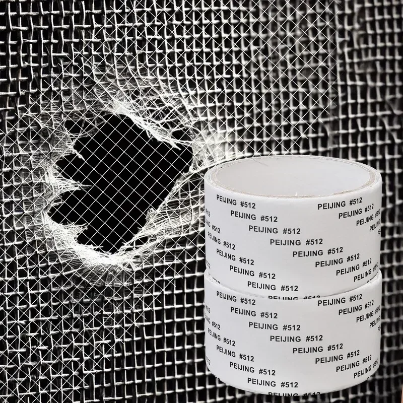 Mosquito Net Windows Anti-mosquito Mesh Easy-to-Apply Waterproof Window Screen Repair Tape Door Window Self-Adhesive Mesh Patch