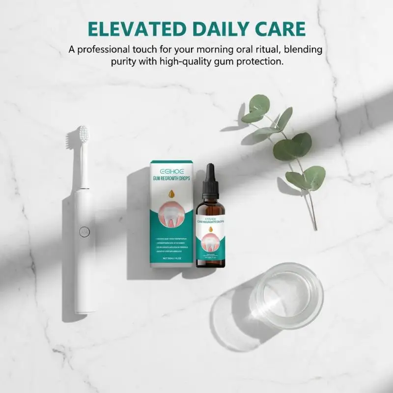 Natural Tooth Repair Drops for Gums Whiten Teeth Stop Cavities Caries Remover Clean Stains Suitable for Sensitive Users