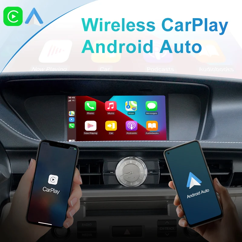 STWEI Wireless Apple CarPlay Box For LEXUS With Knob ES RX NX IS CT200h 2014-2020 Video Player Android Auto Mirror Link AirPlay