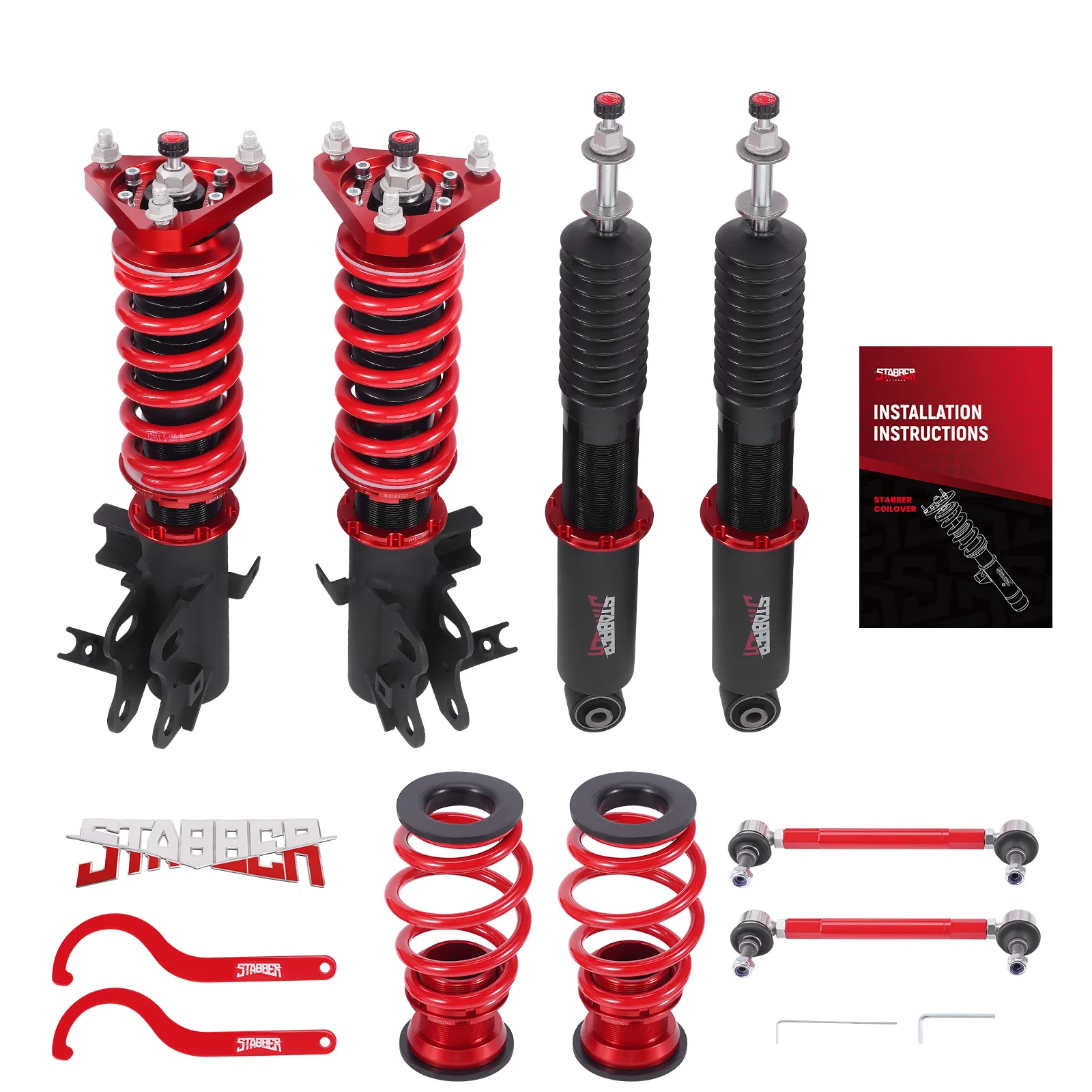 

Coilover 24 Way Adjustable Lowering Kit For Honda Civic Si 2014-2015