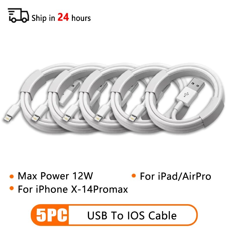 PD 60W USB C naar Type C snellaadkabel voor Apple iPhone 11 13 14 15 16 Pro Max 12 Mini 6 7 8 Plus XS XR iPad USB A 2M-kabel
