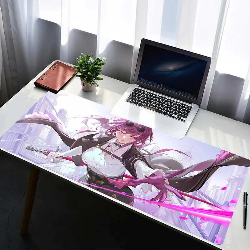 

Mouse Pad Laptop Non Slip Extended Desktop Mouse Mat PC Rubber Keyboard Pad H-honkai Star Rail Kafka Gaming Accessories Mousepad