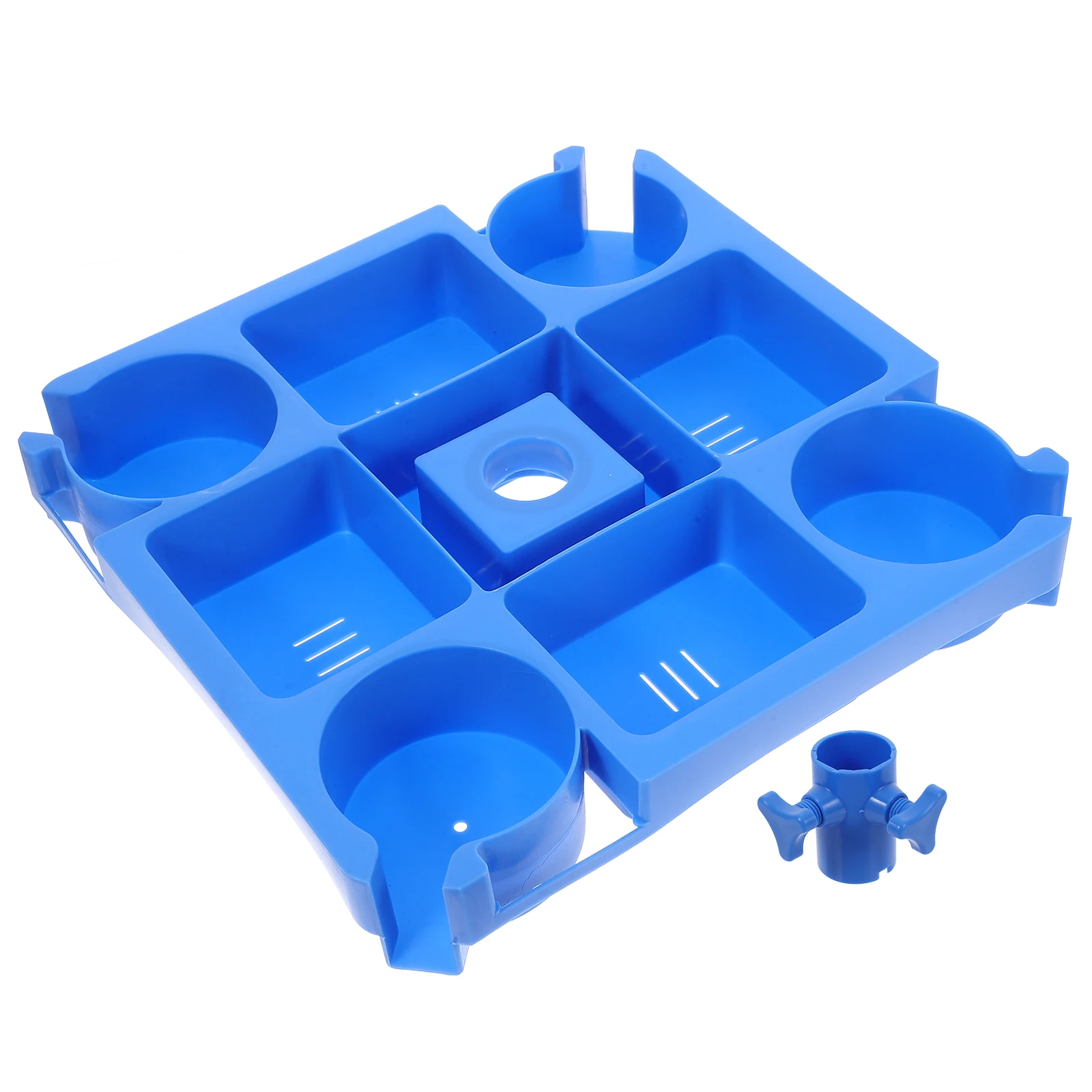 

Beach Drink Cup Holder Outdoor Umbrella Tray Sand Pool Side Table Chair Portable Patio Table Tray Summer Beach Cup Holders
