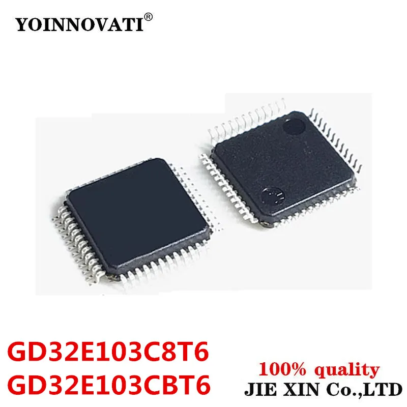 5Pcs GD32E103C8T6 GD32E103CBT6 GD32E103 LQFP-48