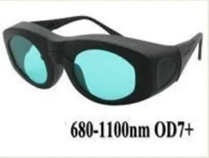 OD7 Q-switched laser protective glasses 755/808/1064nm Infrared semiconductor 680-1100nm