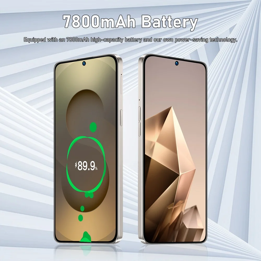 K-Touch S26 Ultra 7.3HD Smartphone Android 15 22G+2TB Mobile Phones 5G Dual SIM Cell Phone 7800mAh Unlocked 16+48MP Global Version Cellphones