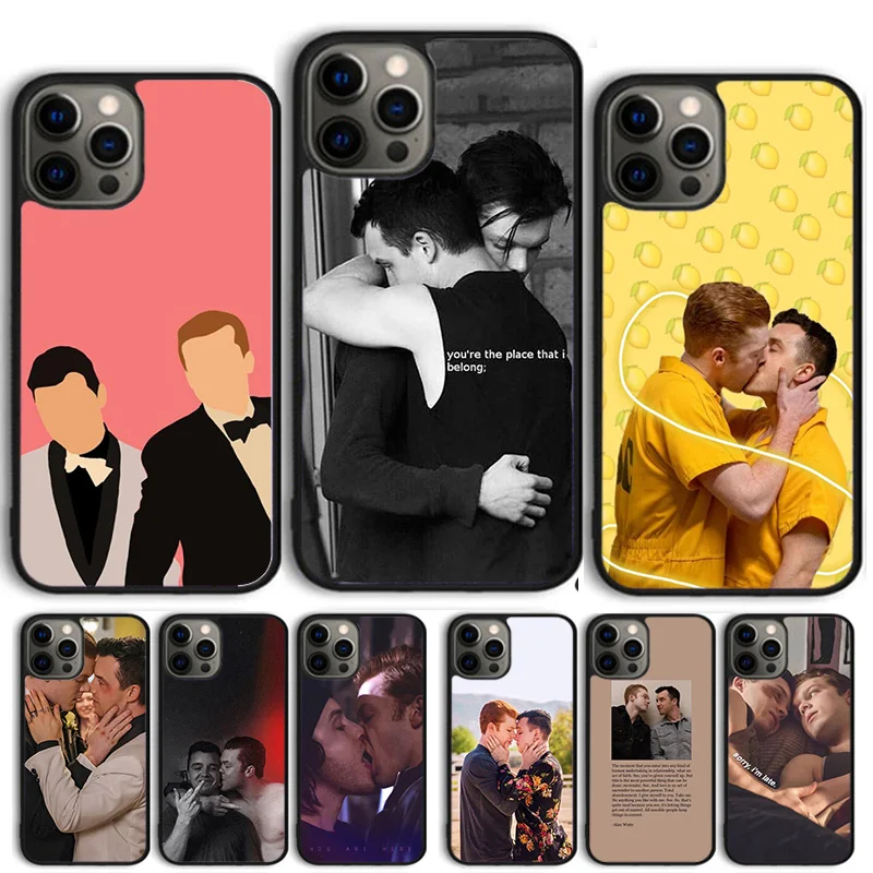 Gallavich Pride Love Ian Shameless Phone Case for iPhone 16 15 SE2020 6 7 8 Plus 13 11 12 14 Mini Pro Max Cover coque fundas