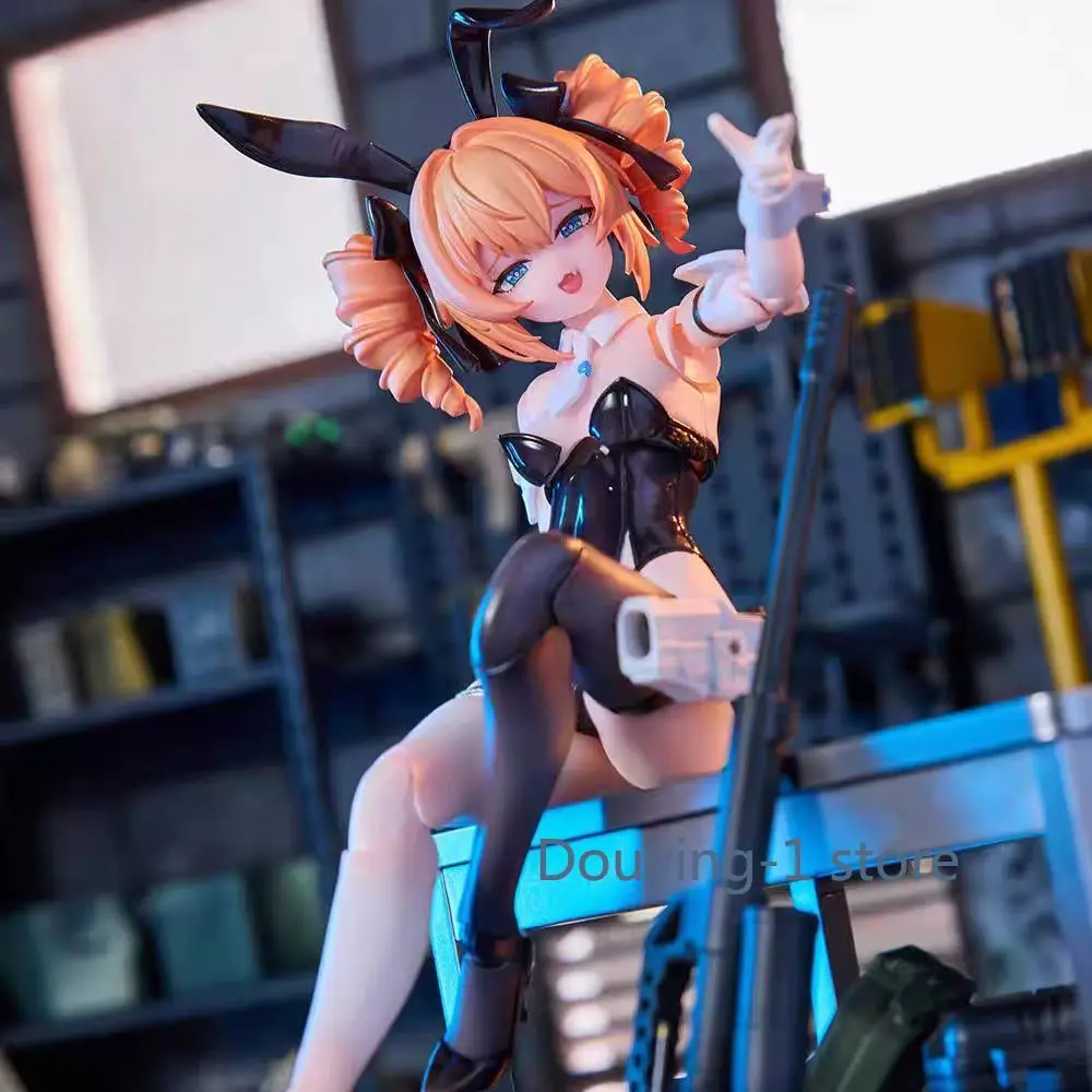 정품 1/12 Leoni Sniper 6인치 수집용 액션 피규어 Rabbit Squad 관절 모델