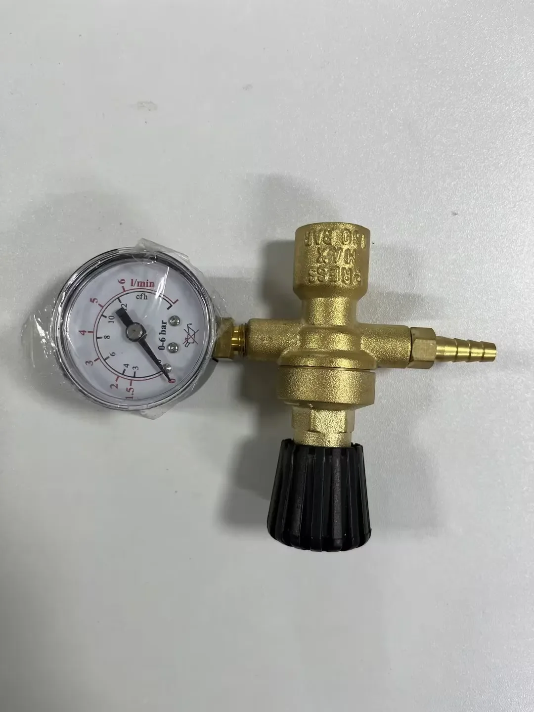 Mini Argon Carbon Dioxide Pressure Reducer Pressure Gauge Instrument 36v220V Two Welding Pressure Reducing Valve M10 * 1