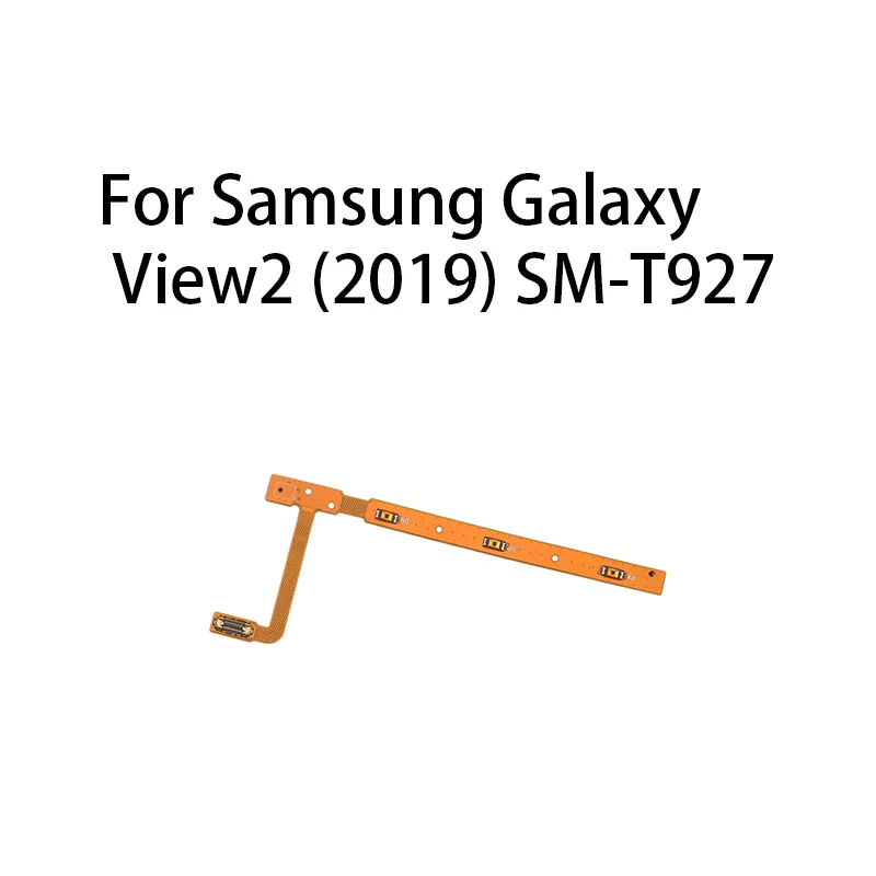 

Power ON OFF Mute Switch Control Key Volume Button Flex Cable For Samsung Galaxy View2 (2019) SM-T927A