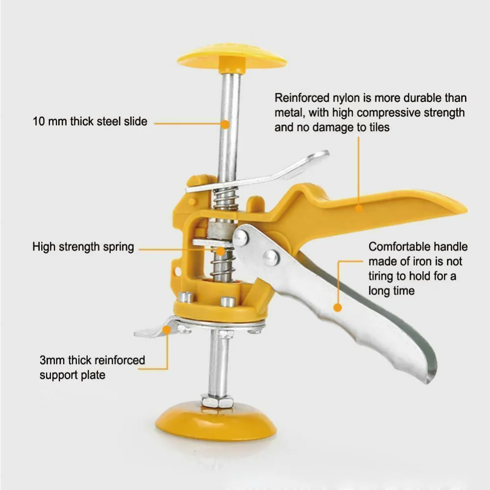 Height Adjustment Regulator Tile Locator Wall Ceramic Locator Leveling Tile Height Craftsman Hand Tools Nivelador De Porcelanato