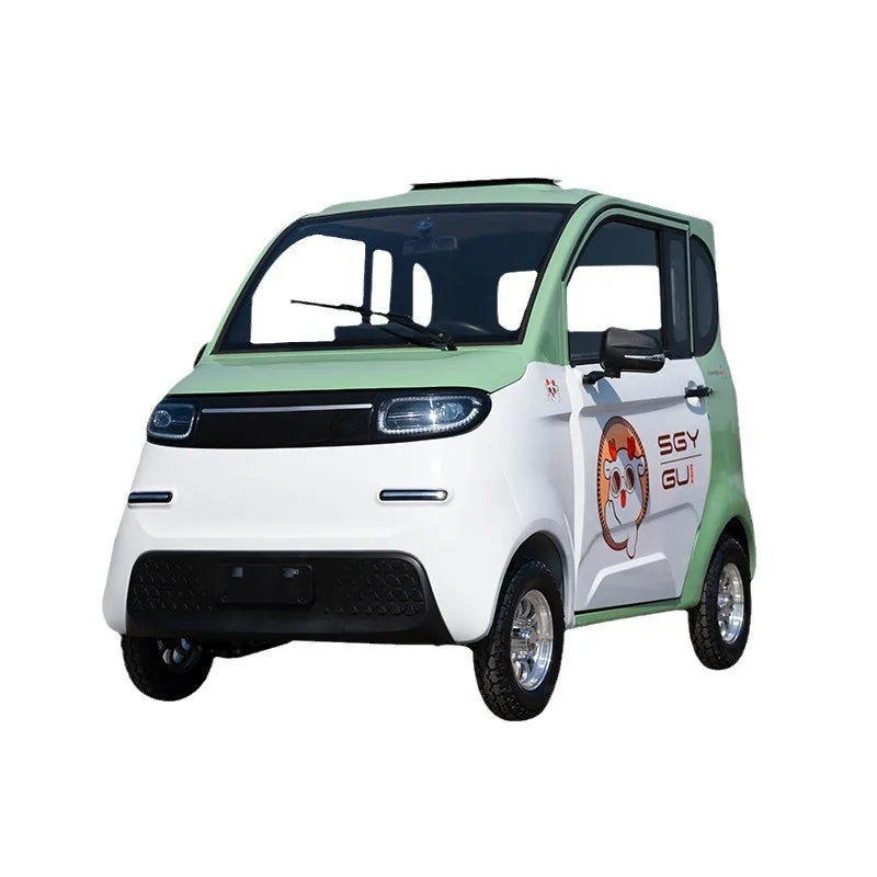 

Four-wheeled scooter new energy household adult women small battery car old man music